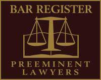 Bar Register Preeminent Lawyers logo